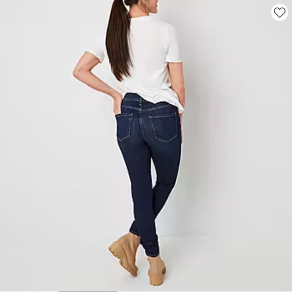 Fabulous Gold Buttoned Fly High Rise Stretch Jeans Abercrombie & Fitch🔥🔥🔥 - Picture 2 of 12